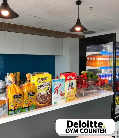 Deloitte Gym Counter