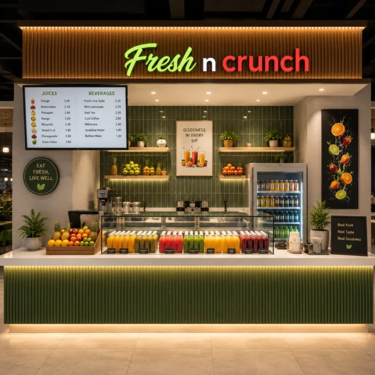 Fresh N Crunch Juices & Beverages